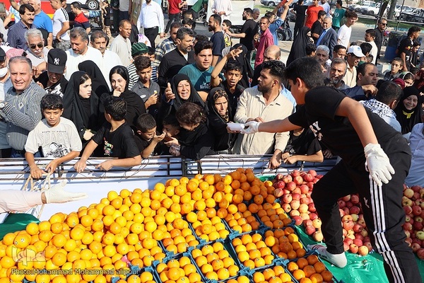 مشایه غدیر و حمایت مردم خوزستان از عملیات وعده صادق ۳