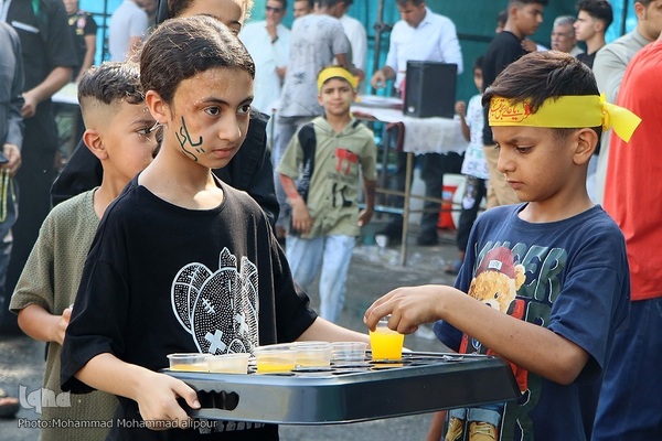 مشایه غدیر و حمایت مردم خوزستان از عملیات وعده صادق ۳