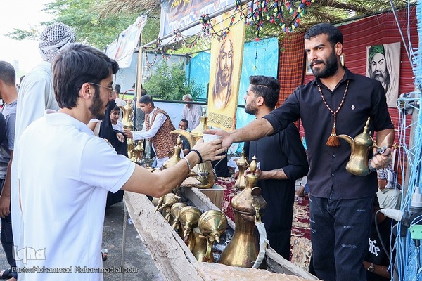 مشایه غدیر و حمایت مردم خوزستان از عملیات وعده صادق ۳