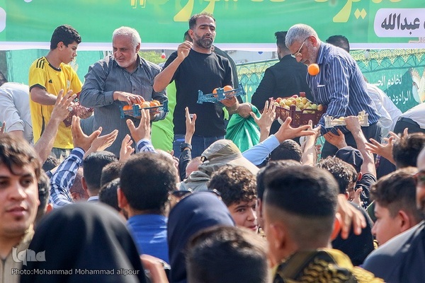 مشایه غدیر و حمایت مردم خوزستان از عملیات وعده صادق ۳