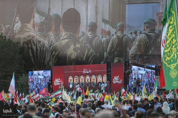 خروش غدیری مردم تهران