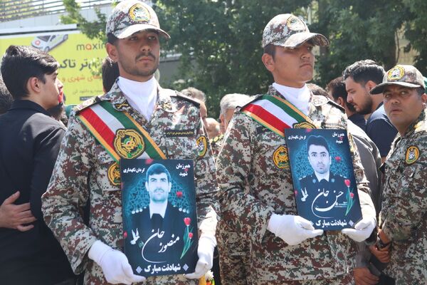 ملایر میزبان پیکر پاک دو شهید مدافع آسمان ایران‎