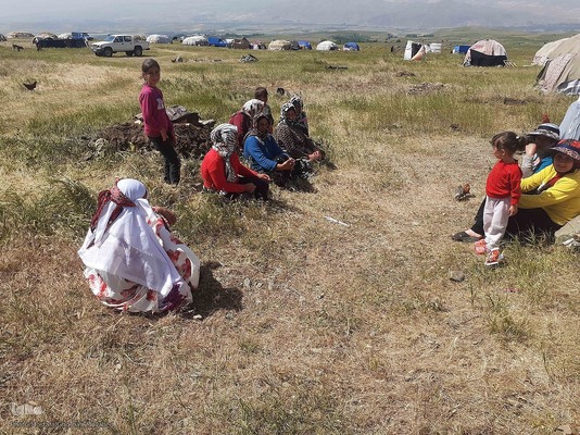 تجمع مردمی و اعلام آمادگی مردم غیور و غریتمند عشایر منطقه ارسباران برای دفاع از وطن