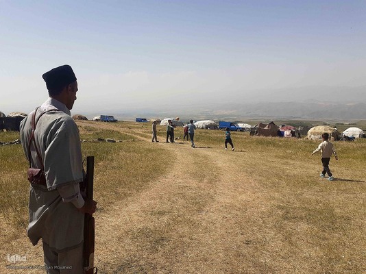 تجمع مردمی و اعلام آمادگی مردم غیور و غریتمند عشایر منطقه ارسباران برای دفاع از وطن