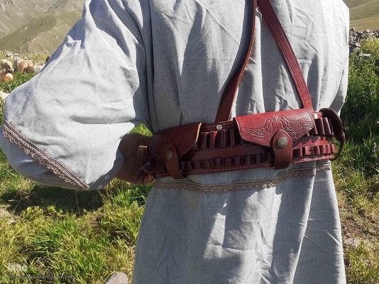 تجمع مردمی و اعلام آمادگی مردم غیور و غریتمند عشایر منطقه ارسباران برای دفاع از وطن