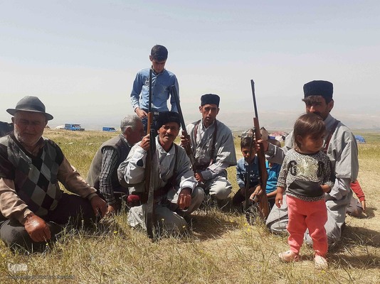 تجمع مردمی و اعلام آمادگی مردم غیور و غریتمند عشایر منطقه ارسباران برای دفاع از وطن