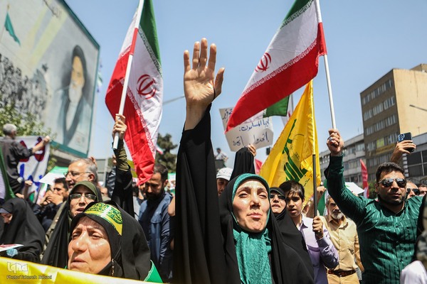 راهپیمایی «جمعه خشم و نصر» در تهران