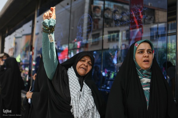 راهپیمایی «جمعه خشم و نصر» در تهران