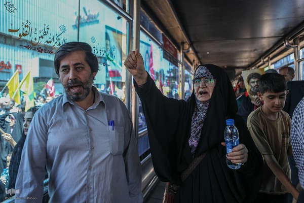 راهپیمایی «جمعه خشم و نصر» در تهران