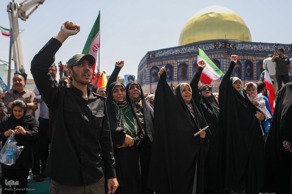 راهپیمایی «جمعه خشم و نصر» در تهران