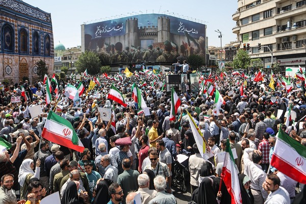راهپیمایی «جمعه خشم و نصر» در تهران