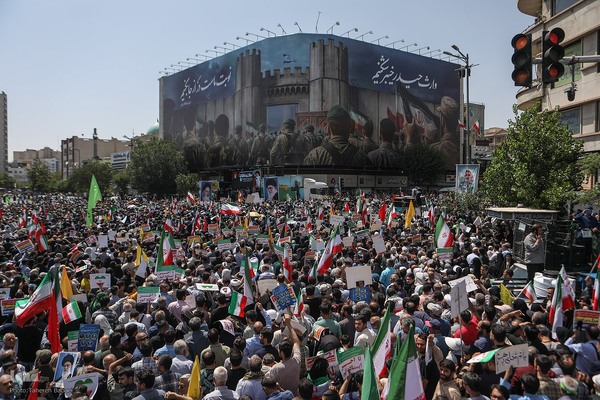 راهپیمایی «جمعه خشم و نصر» در تهران