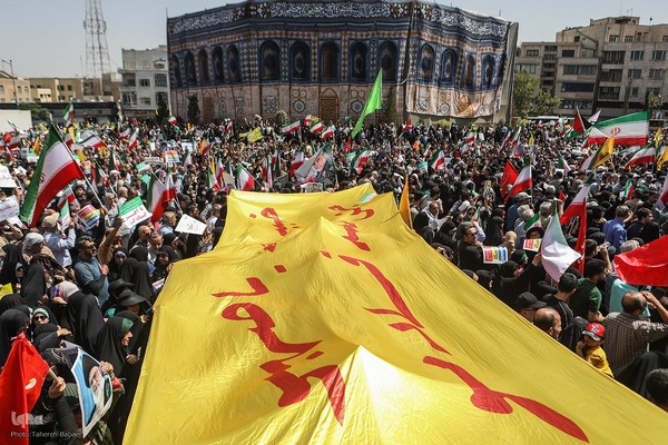 راهپیمایی «جمعه خشم و نصر» در تهران