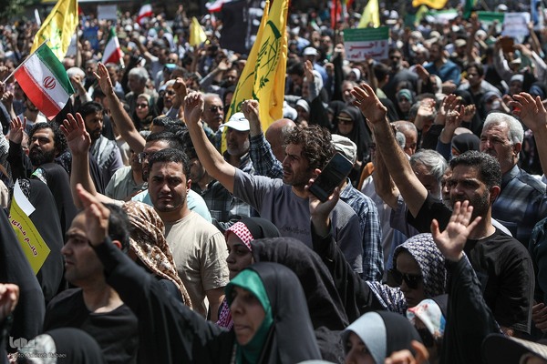 راهپیمایی «جمعه خشم و نصر» در تهران