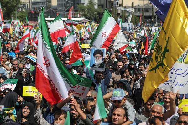 راهپیمایی «جمعه خشم و نصر» در تهران