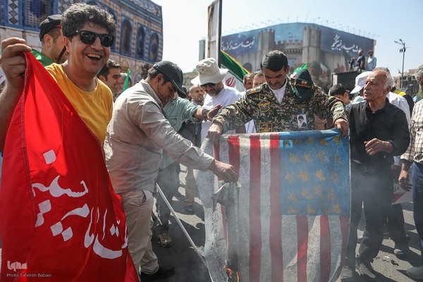 راهپیمایی «جمعه خشم و نصر» در تهران