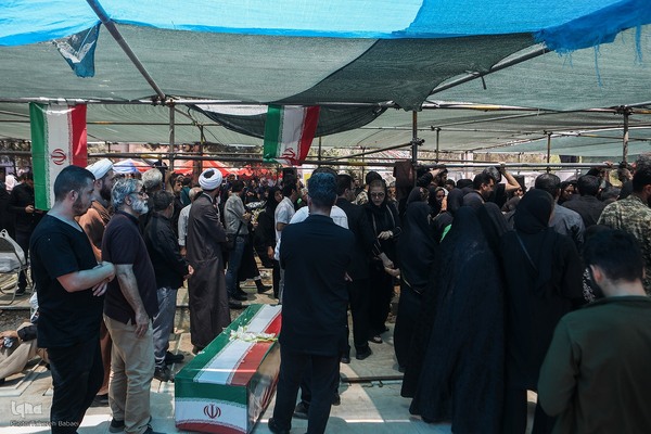 تشییع شهدای تهران در تجاوز رژیم اشغالگر صهیونیستی