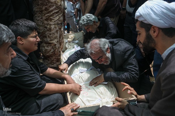 تشییع شهدای تهران در تجاوز رژیم اشغالگر صهیونیستی