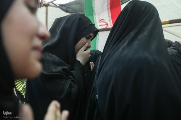 تشییع شهدای تهران در تجاوز رژیم اشغالگر صهیونیستی