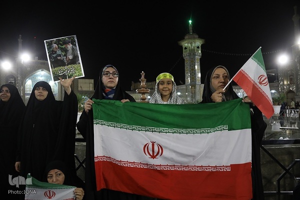 اعلام انزجار و فریاد انتقام مردم قم علیه تجاوز آمریکا به خاک ایران