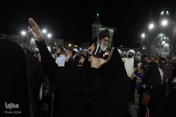 اعلام انزجار و فریاد انتقام مردم قم علیه تجاوز آمریکا به خاک ایران