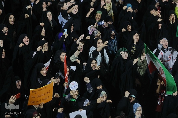 اعلام انزجار و فریاد انتقام مردم قم علیه تجاوز آمریکا به خاک ایران