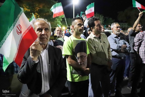 تجمع مردمی حمایت از بشارت فتح در تبریز