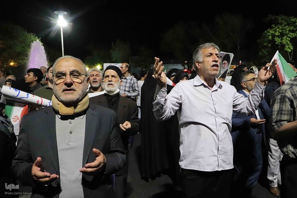 تجمع مردمی حمایت از بشارت فتح در تبریز