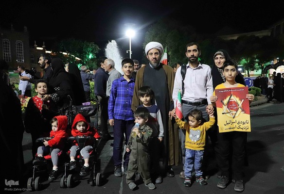 تجمع مردمی حمایت از بشارت فتح در تبریز