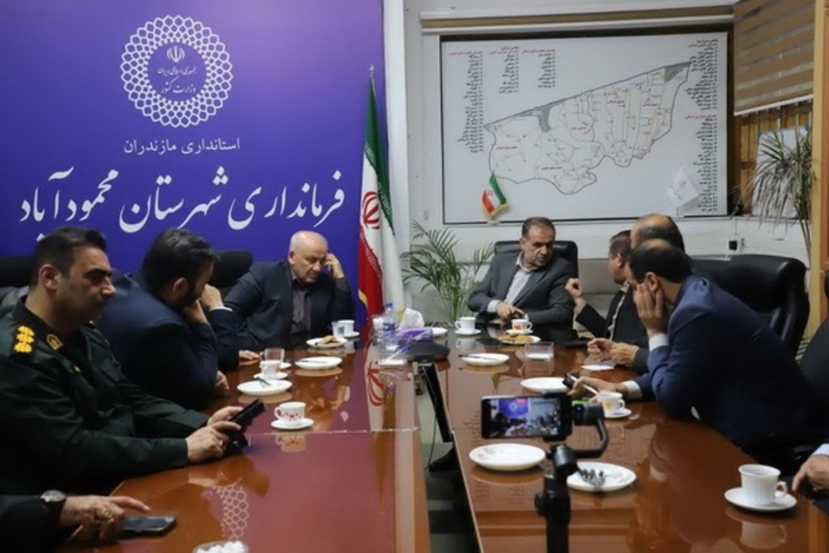 حضور استاندار مازندران در فرمانداری محمودآباد و بازدید از سایت زباله سوز رامسر و تنکابن