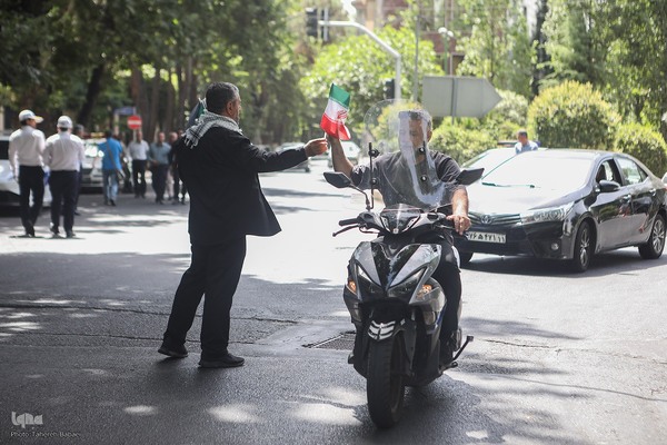 تجمع اعتراضی خانواده شهدا و ایثارگران در محکومیت حملات رژیم صهیونیستی و آمریکا