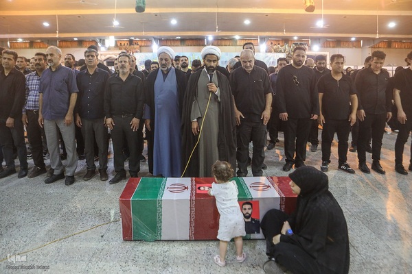 تشییع ‌پیکر شهدای تعرض رژیم اشغالگر صهیونیستی به تهران