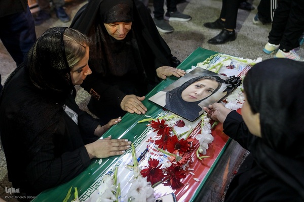 تشییع ‌پیکر شهدای تعرض رژیم اشغالگر صهیونیستی به تهران