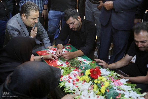 تشییع ‌پیکر شهدای تعرض رژیم اشغالگر صهیونیستی به تهران