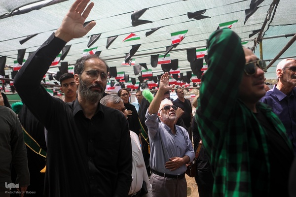 تشییع ‌پیکر شهدای تعرض رژیم اشغالگر صهیونیستی به تهران