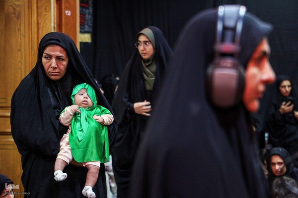 مراسم شیرخوارگان حسینی در زنجان