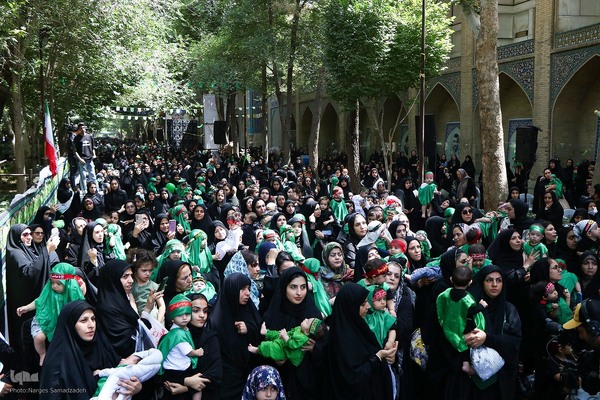 مراسم شیرخوارگان حسینی در تهران