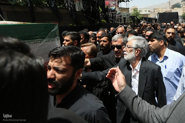 مراسم تشییع و خاکسپاری حافظ قرآن پاسدار شهید احسان ذاکری