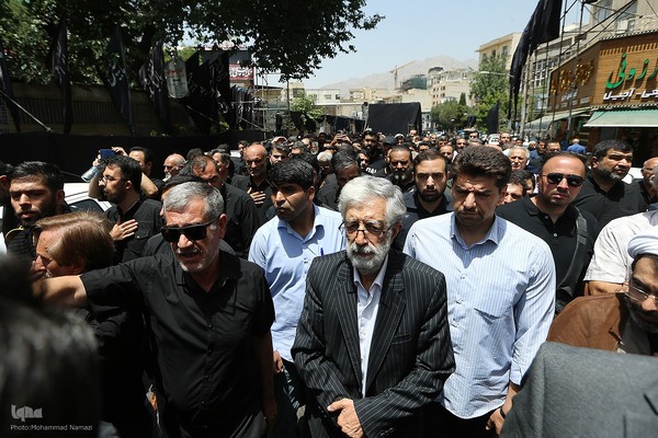 مراسم تشییع و خاکسپاری حافظ قرآن پاسدار شهید احسان ذاکری