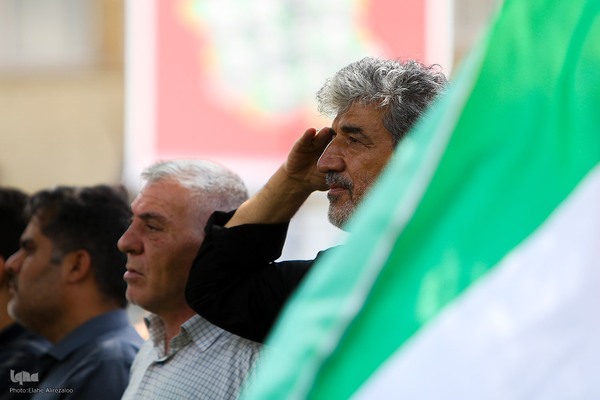 تشییع پیکر ۶۰ شهید اقتدار در تهران