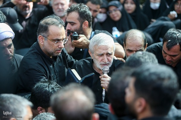 مراسم خاکسپاری سرداران حاجی‌زاده، باقری