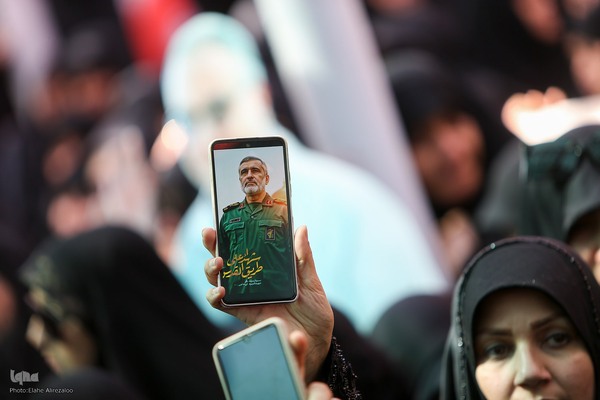 مراسم خاکسپاری سرداران حاجی‌زاده، باقری