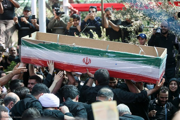 مراسم خاکسپاری سرداران حاجی‌زاده، باقری