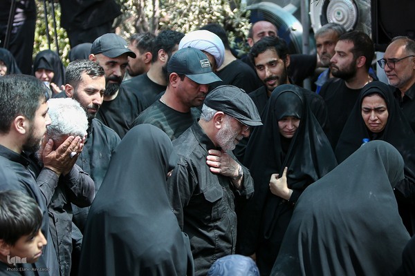 مراسم خاکسپاری سرداران حاجی‌زاده، باقری