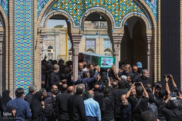 مراسم تشییع و خاکسپاری پیکر شهید سرلشکر حسین سلامی فرمانده کل سپاه