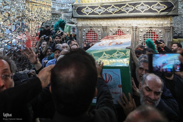 مراسم تشییع و خاکسپاری پیکر شهید سرلشکر حسین سلامی فرمانده کل سپاه