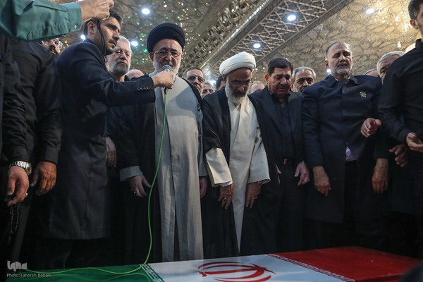 مراسم تشییع و خاکسپاری پیکر شهید سرلشکر حسین سلامی فرمانده کل سپاه