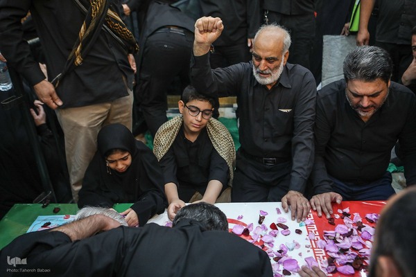 مراسم تشییع و خاکسپاری پیکر شهید سرلشکر حسین سلامی فرمانده کل سپاه