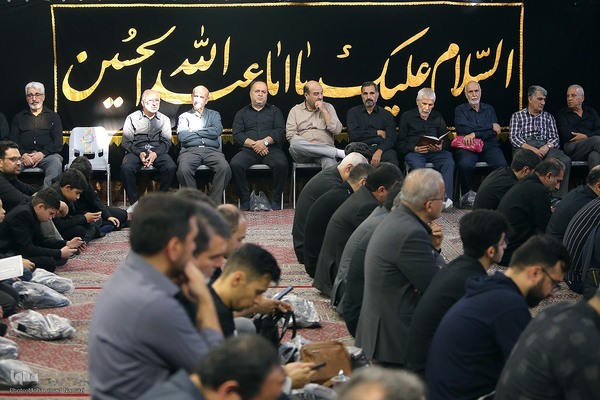 مراسم ختم پاسدار قرآنی شهید احسان ذاکری