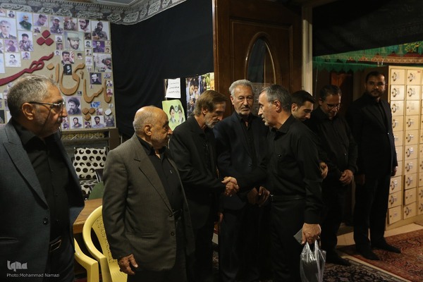 مراسم ختم پاسدار قرآنی شهید احسان ذاکری